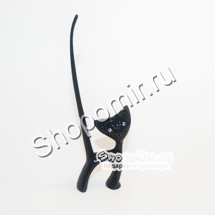 Подставка для колец "Котенок задира" металл 