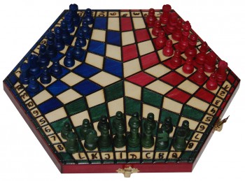 Шахматы "На троих" малые